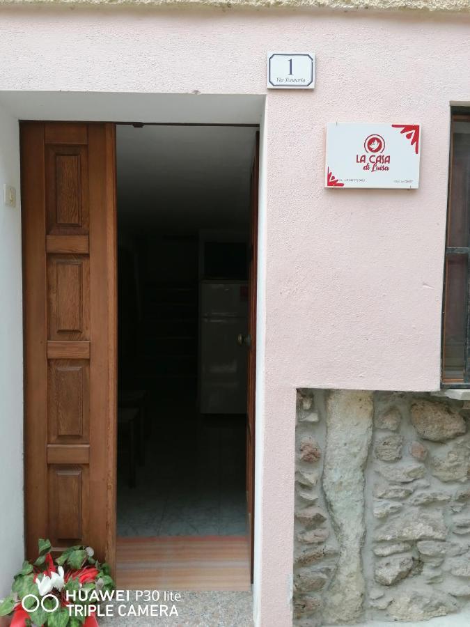 Apartamento La Casa Di Luisa Santu Lussurgiu Exterior foto